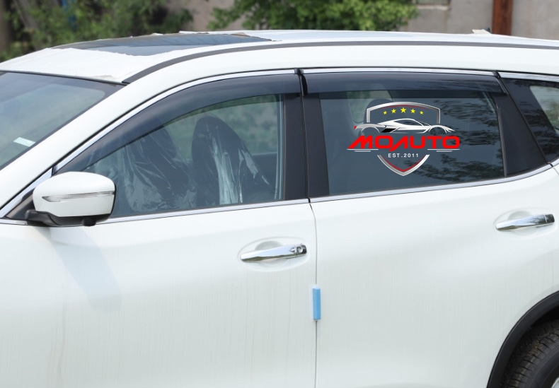 กันสาดขอบสแตนเลทแท้ NISSAN X-TRAIL 2014-2018