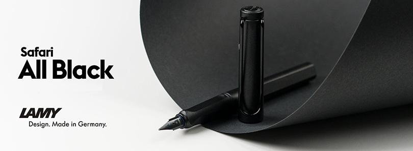 LAMY safari fountain pens All black 2018 limited edition