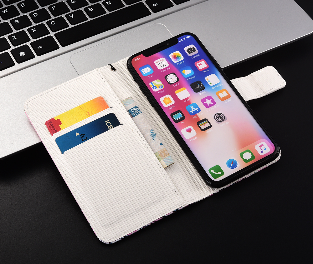 Case Huawei Y7p / Pre-Order * เคสกระเป๋าสตางค์พลิกหนัง ลายการ์ตูนนารัก *