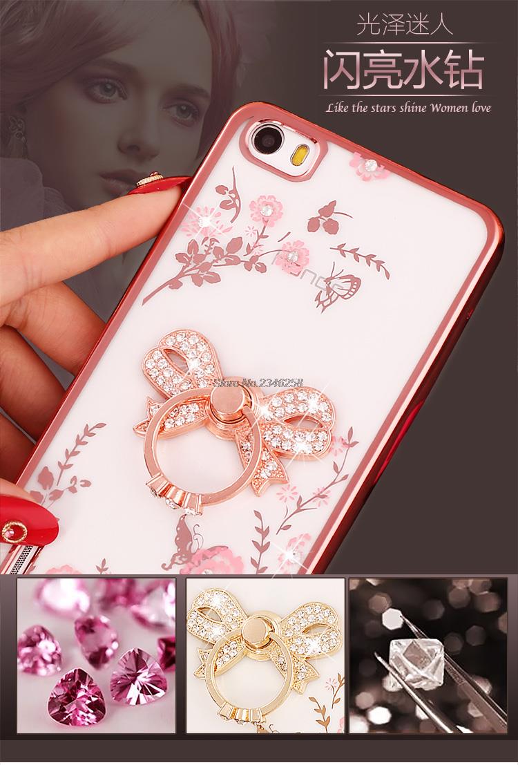 Case Huawei Honor 6 / Pre-orde * เคสหรูหราเทคนิคการชุบทอง TPU ซิลิโคนอ่อนนุ่ม + แหวน *