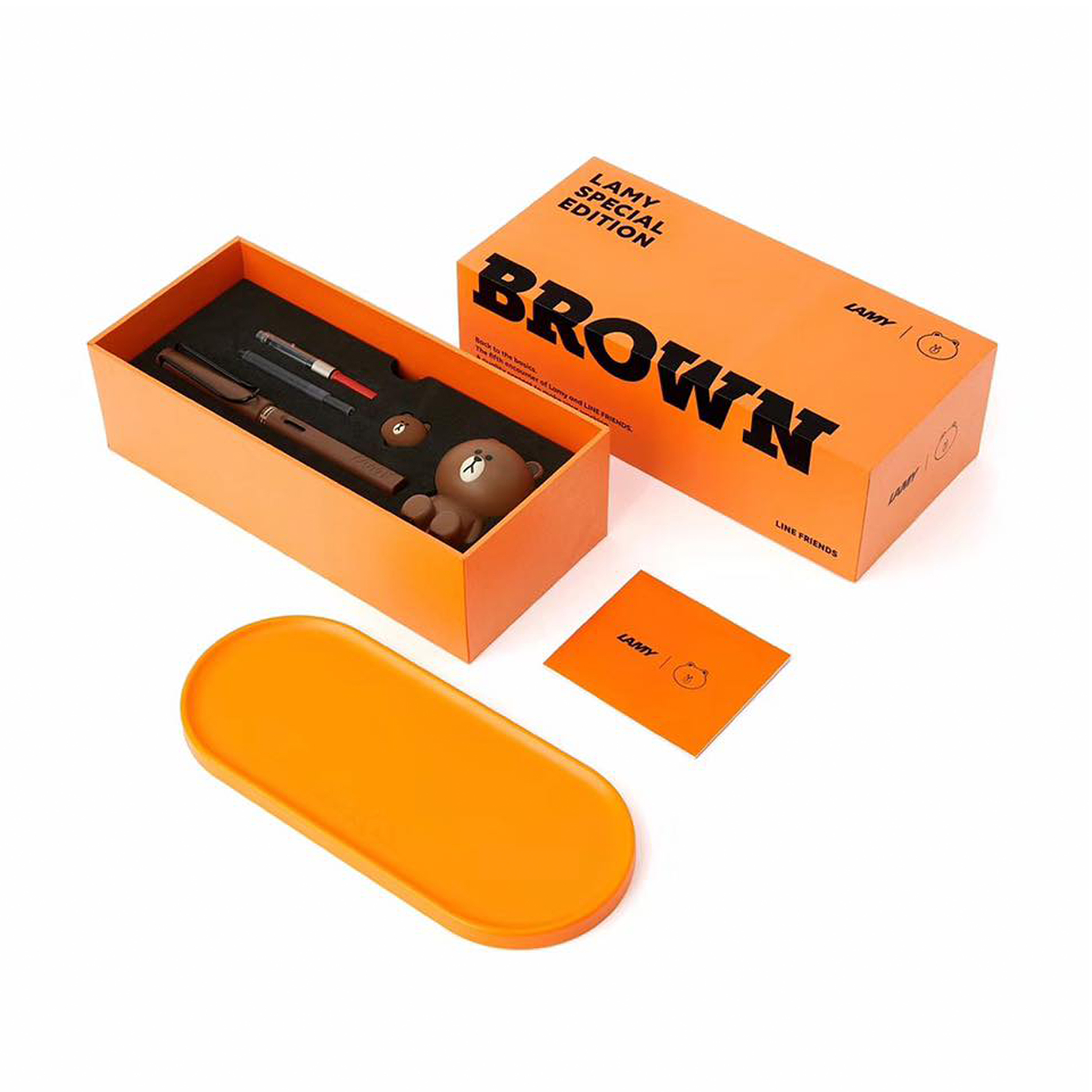 LAMY X LINE FRIENDS BROWN 2019 LIMITED EDITION