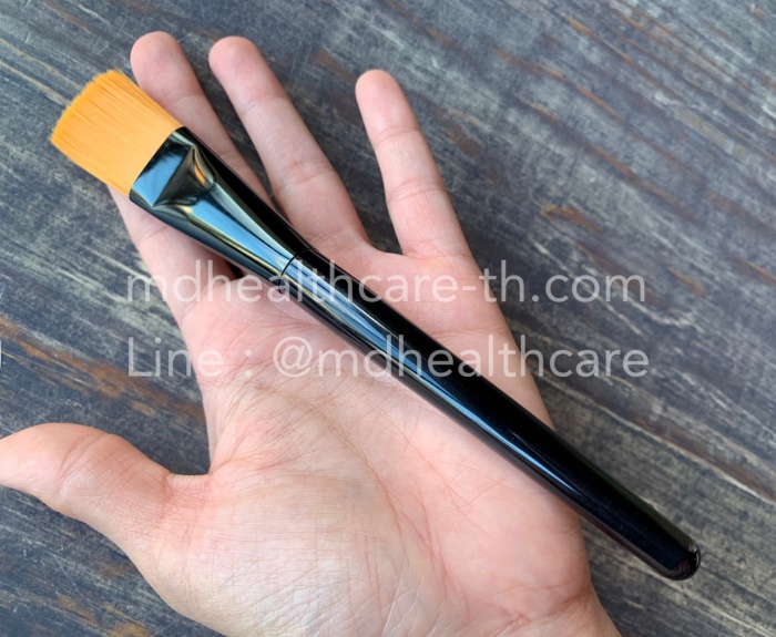 แปรงมาร์คหน้า - ขนาดกลาง M 17cm.***งานคัดเกรดสวย ขนแปรงนุ่ม ไม่บาดผิว เกรดA