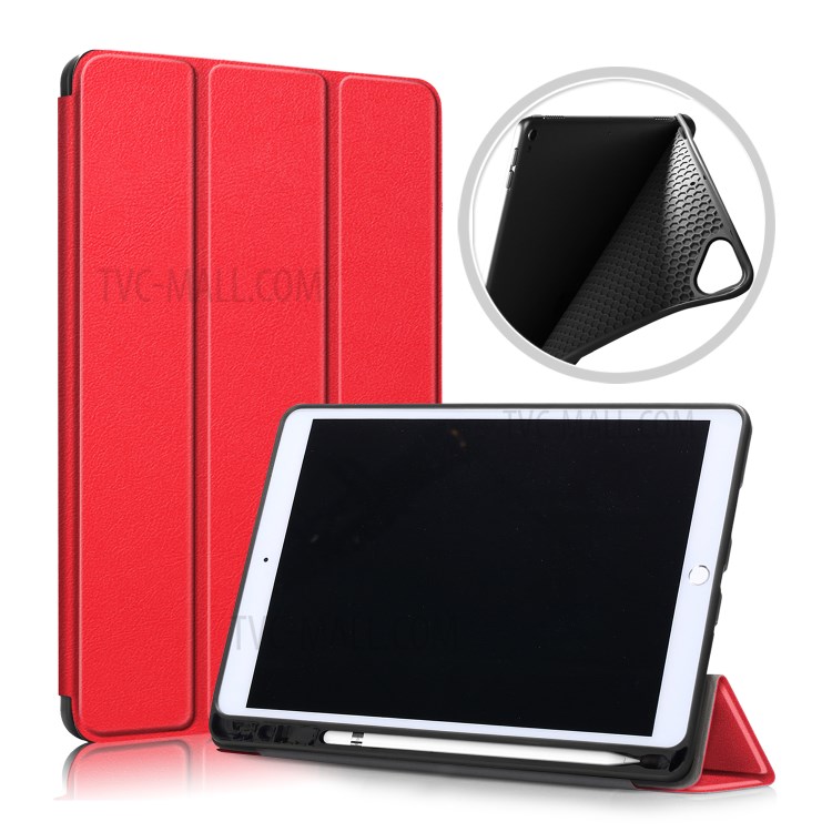 Case Apple iPad 10.2 (2019) / Pre-Order * เคส 3 - พับขาตั้ง สมาร์ทแท็บเล็ตที่มีที่เสียบปากกาสไตลัส *