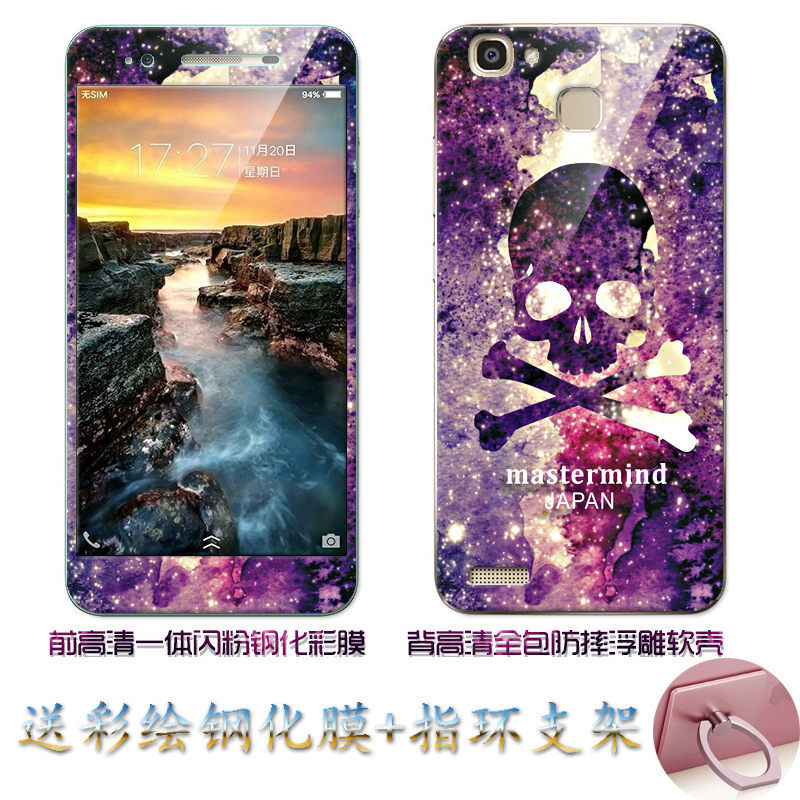 Case Huawei GR3 / Pre-orde * เคส TPU ลายการ์ตูนน่ารักๆ + กระจกนิรภัย *