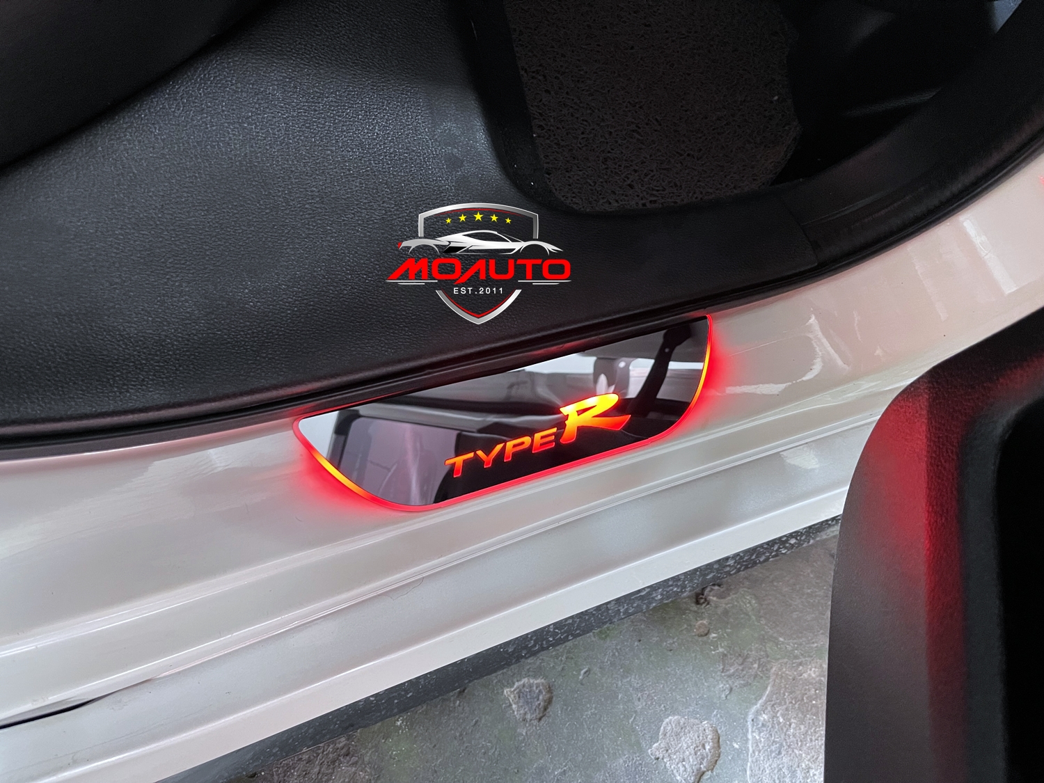 สคับเพลท LED TYPE-R FC/FK/MC 2019