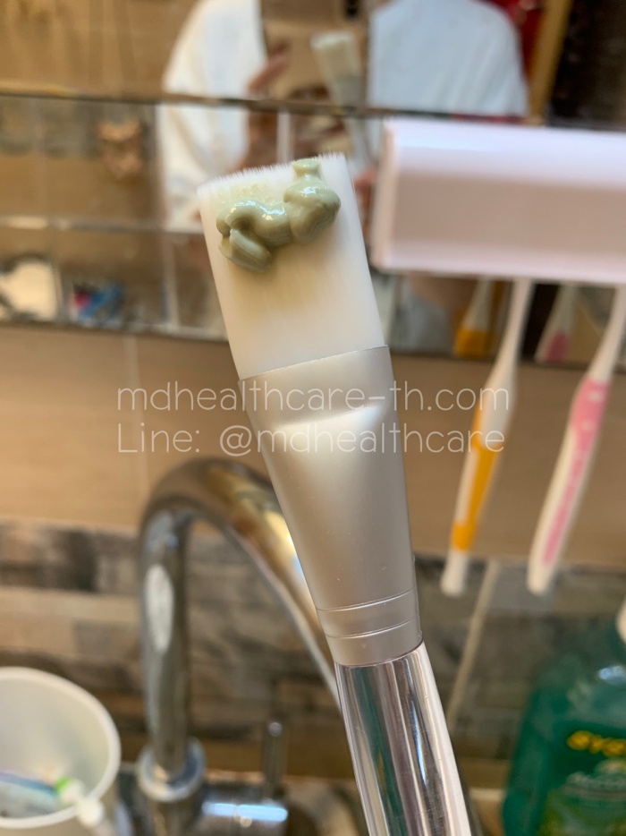 แปรงมาร์คหน้า - ขนาดกลาง M 17cm.***งานคัดเกรดสวย ขนแปรงนุ่ม แน่น ไม่บาดผิว เกรดA