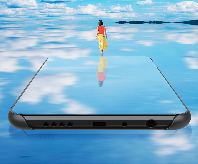 Case OPPO A53 (2020) # Pre-Order * ผลิตจากวัสดุ PC + หนัง PU หน้าต่างโปร่งแสงเพื่อการดูข้อมูลได้ง่าย *