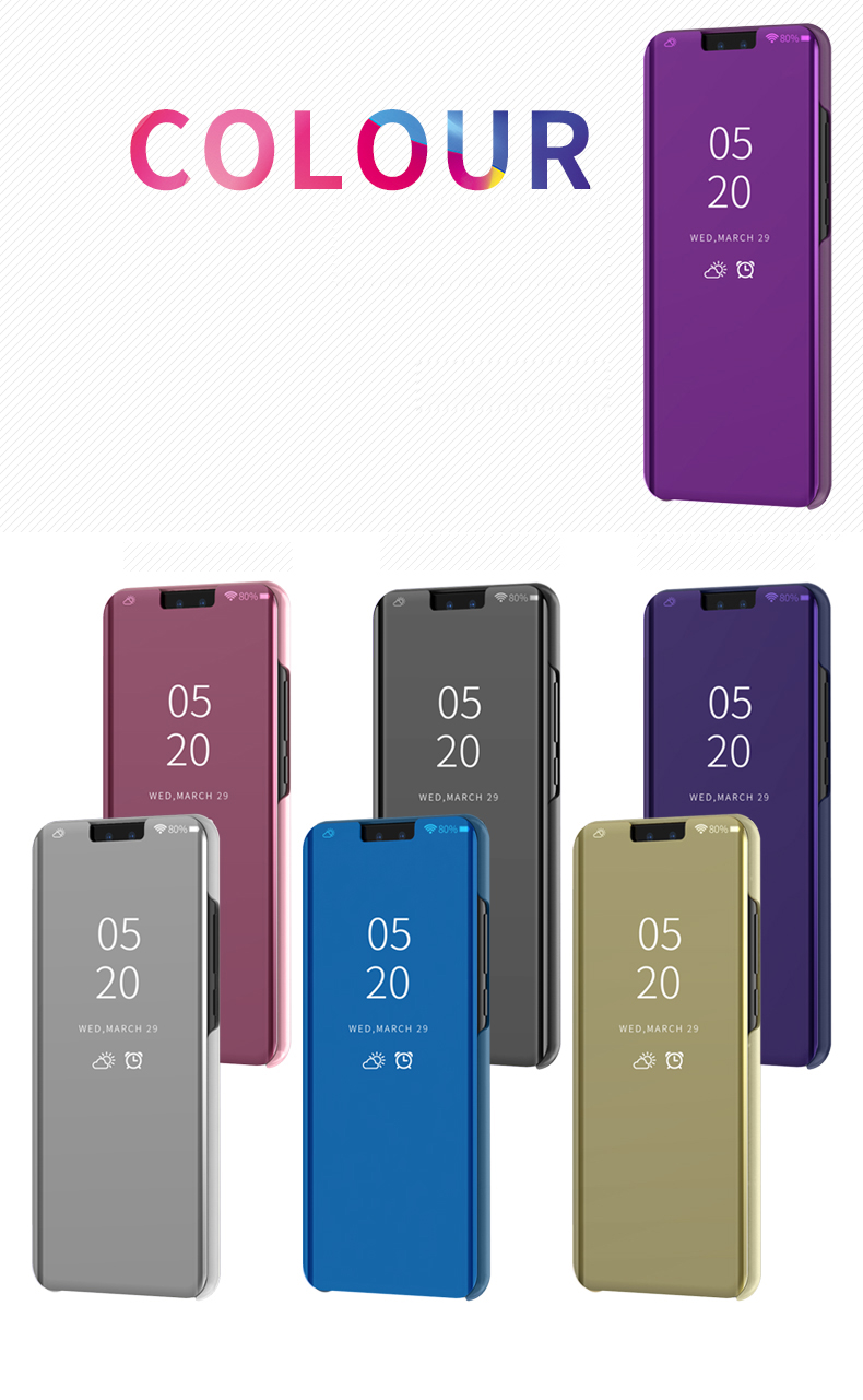 Case Honor 10 Lite / Pre-Order * เคส View Mirror ปกกระจกมองหุ้มหนัง *