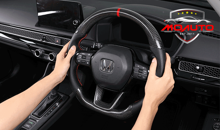 พวงมาลัยคาร์บอนแท้ CIVIC FE 2021-2022