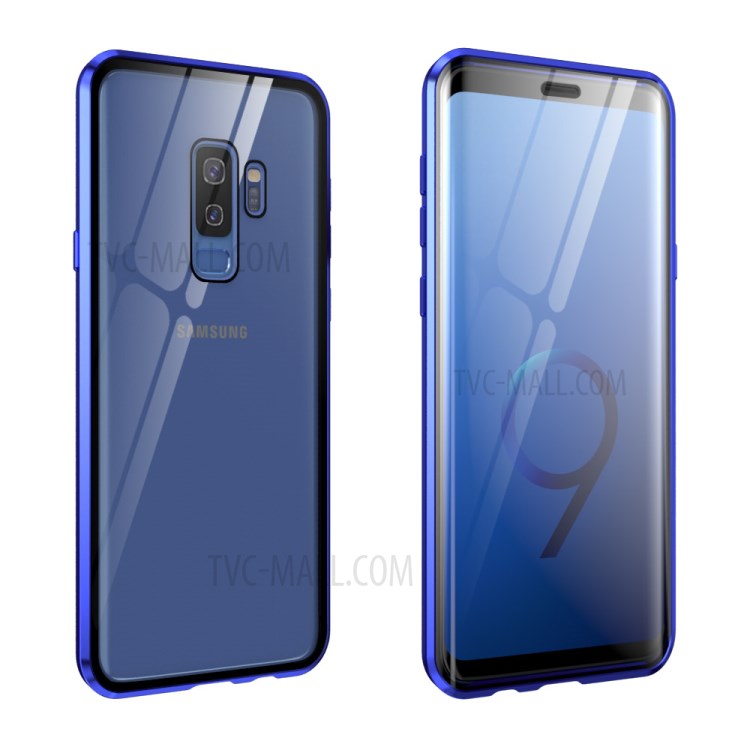 Case Samsung Galaxy S9 Plus # Pre-Order * เคสกรอบโลหะการติดตั้งแม่เหล็ก + กระจกเต็มครอบคลุม360องศา *