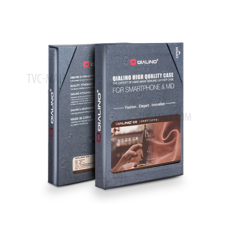 Case Huawei Mate 9 Pro / Pre-order * QIALINO คลาสสิกบาง หนังวัวแท้พรีเมี่ยม ที่มีฝีมือประณีต *