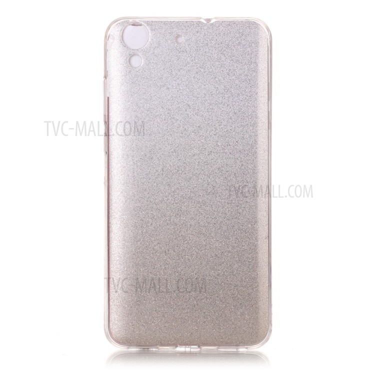 Case Huawei Y6ii / Pre-order * เคส TPU ซอฟท์ พื้นผิวมันวาวฝังตัวอยู่กับผงแวว *