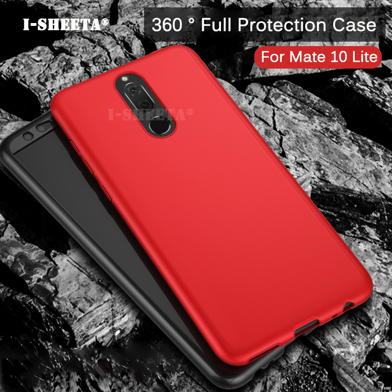Case Huawei nova 2i * เคสป้องกันมีฝาครอบเต็ม 360 องศา + กระจก *