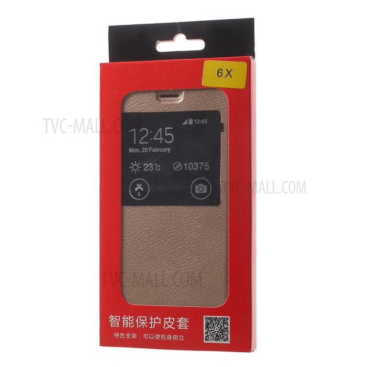 Case Huawei GR5 2017/ Pre-orde * เคสหนัง 1ช่องหน้าต่าง เคสที่บางเฉียบ *