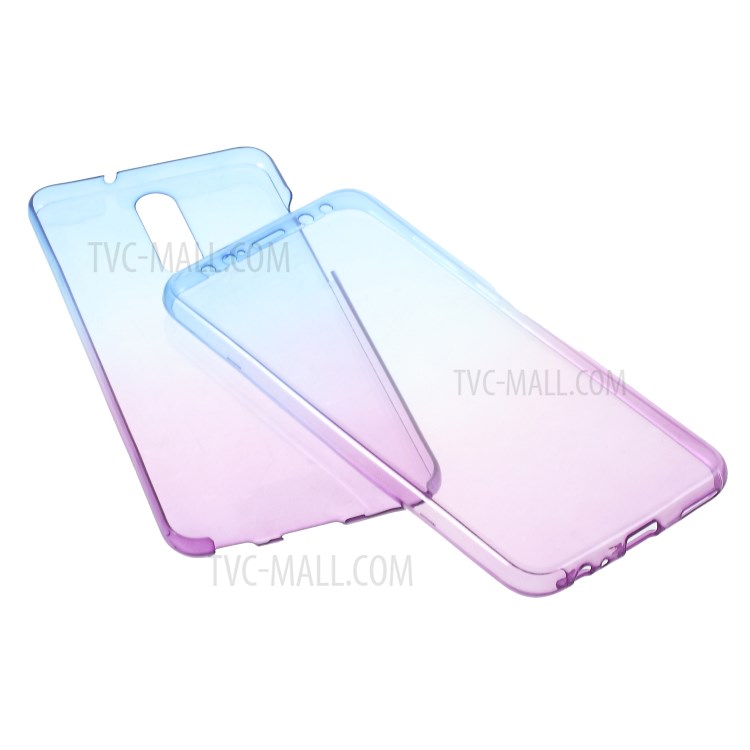 Case Huawei nova 2i / Pre-order * 2 สีแบบไล่ระดับ สัมผัส 2 ชิ้น TPU Phone Shell (หน้า + หลัง) *