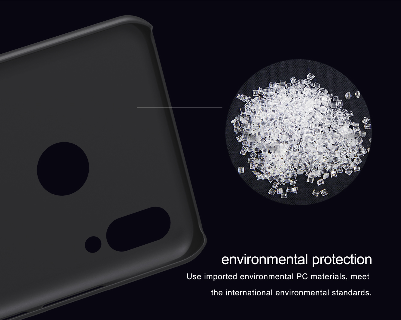 Case Huawei Nova 3 / Pre-Order * NILLKIN ทำจากวัสดุพีซีที่นำเข้า + ฟิล์มกันรอยหน้าจอ *