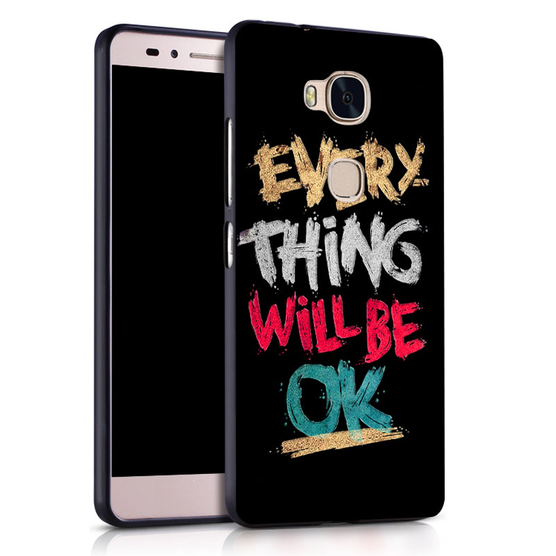 Case Huawei GR5 / Pre-order * 3D เคสพิมพ์ลายนูน Soft TPU *