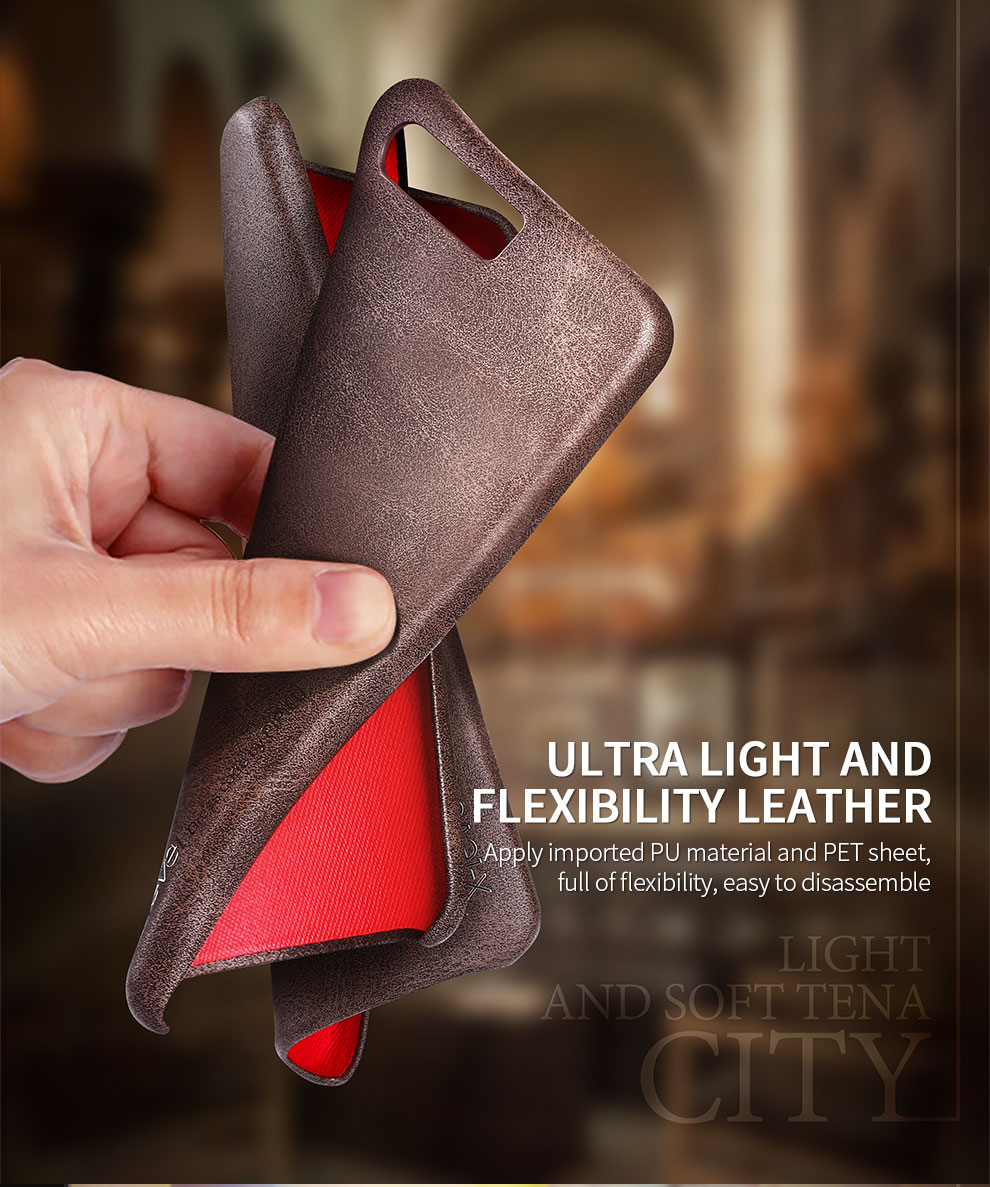 Case Huawei P9 Plus / Pre-order * X-LEVEL เคลือบด้วยหนัง PU, สไตล์วินเทจ *