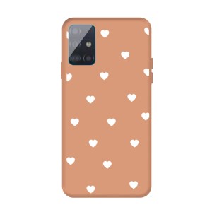 Case Samsung Galaxy A51 / Pre-order * เคสหัวใจรักเล็กลายพิมพ์ Matte TPU Back *