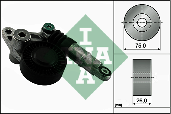 ชุดคิทสายพานไดชาร์จ (FEAD) Cayenne (92A) 3.0 Diesel / 95510211920 , 95510211800 , 95510236110