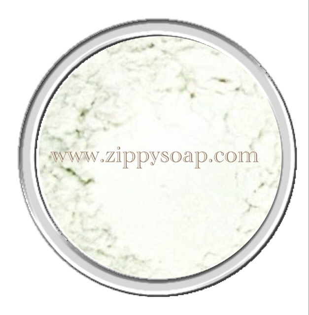 mica สีขาวมุกเหลือบเขียว 30g (MCJ) 002692