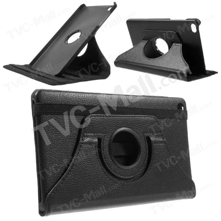 Case Huawei MediaPad M2 8.0 / Pre-order * เคสผิวลิ้นจี่ 360 องศาการหมุน *