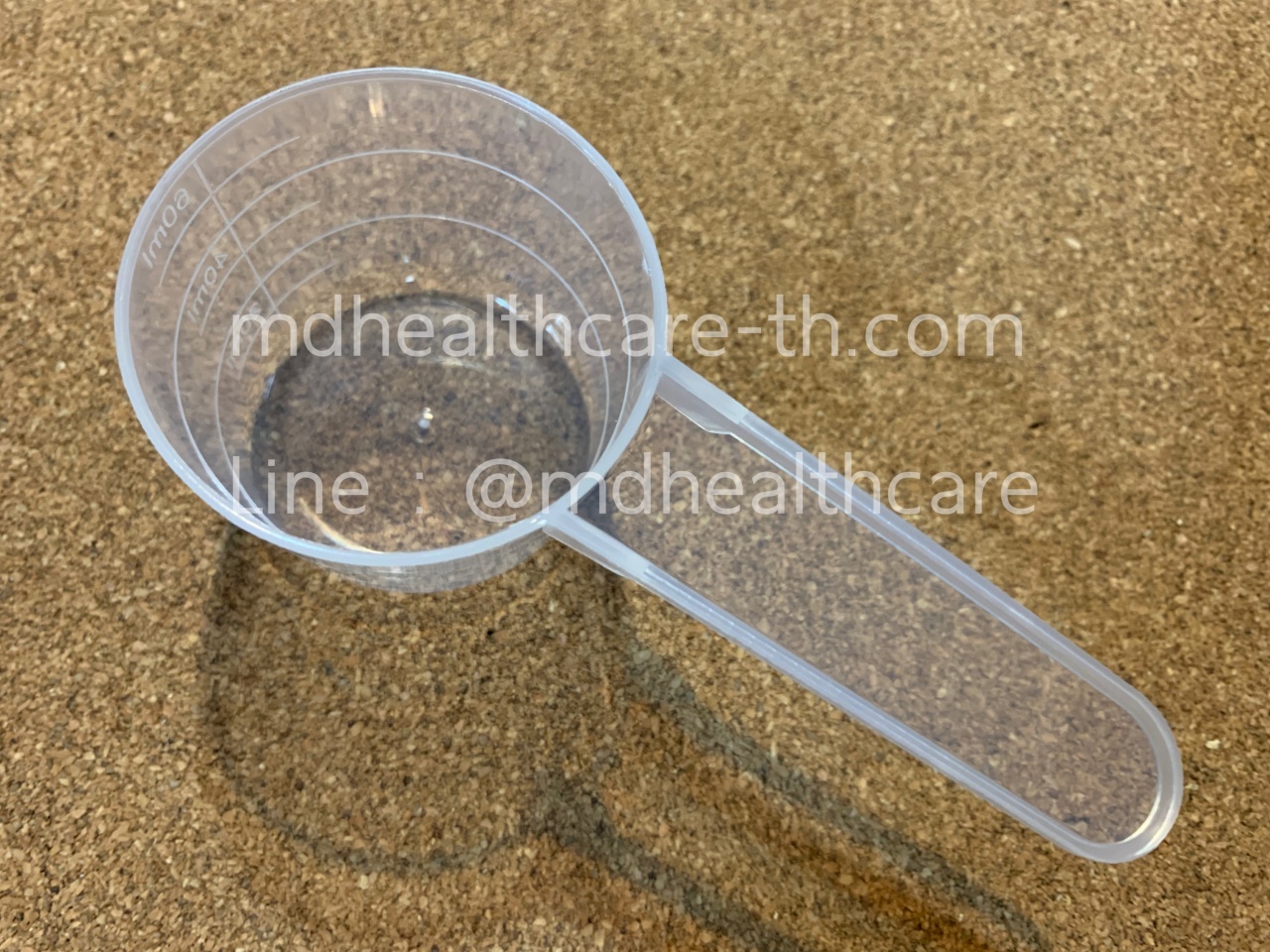 ช้อนตวง30กรัม/60ml.(cc.) ยาว11.3cm (10ชิ้น/ชิ้นละ 5บาท)