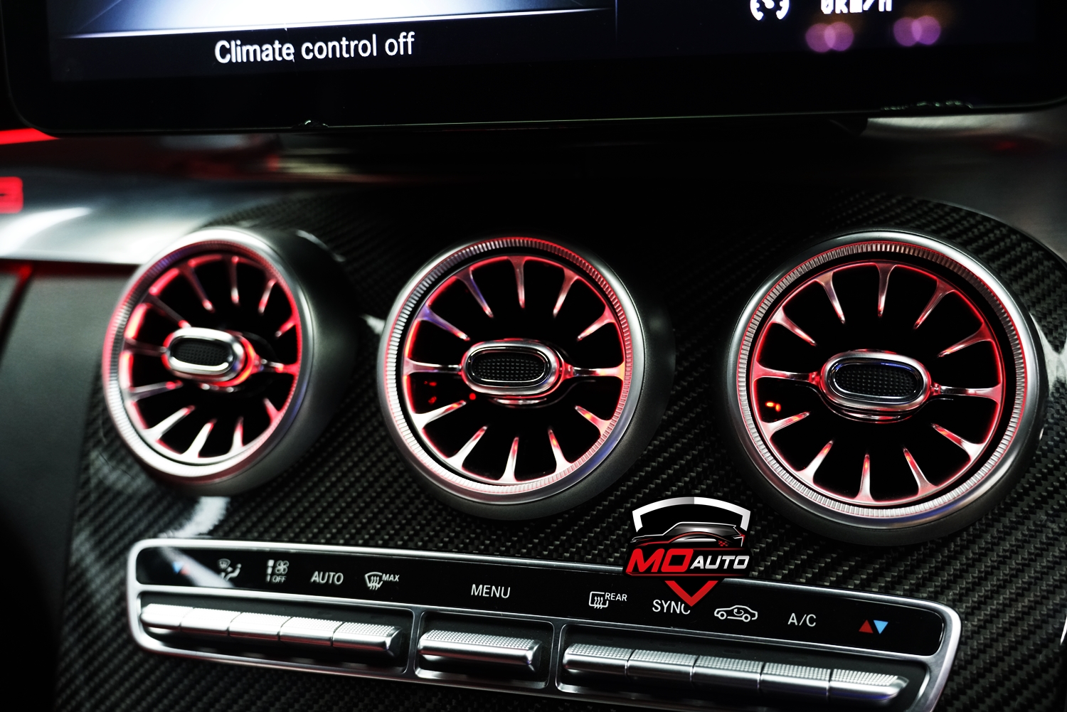 ไฟช่องแอร์ AMBIENT LIGHT AIR VENT - W205