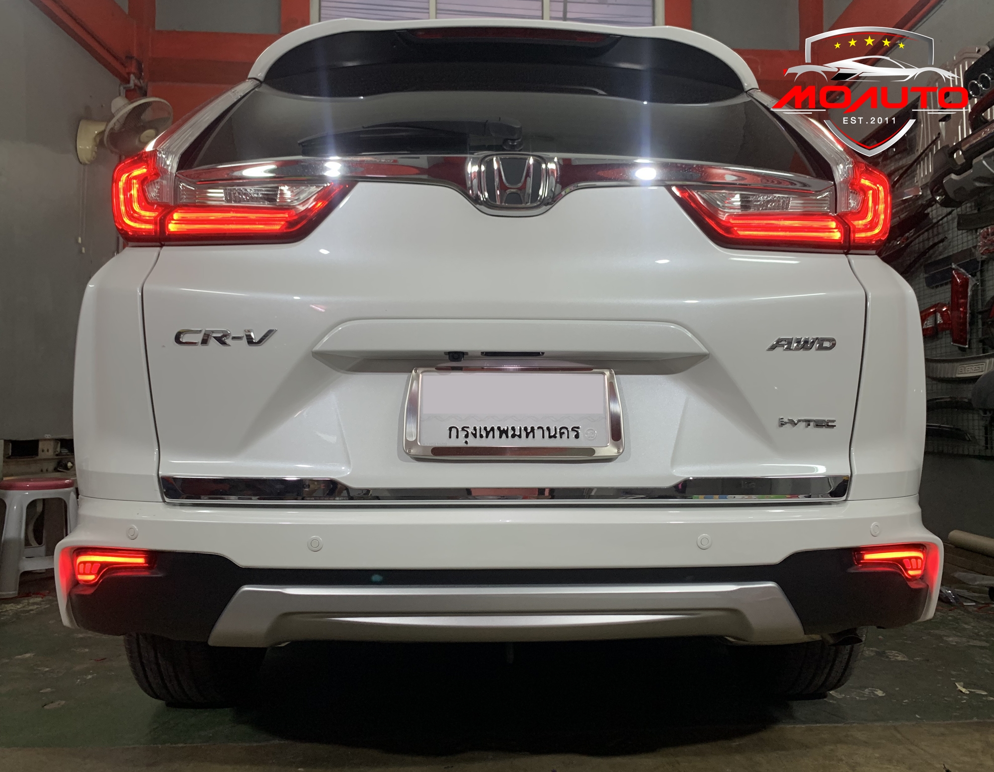 ไฟทับทิม LED กันชนท้าย CR-V G5