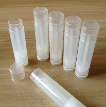 หลอดลิปขาวใส แพคละ 5 ชิ้น