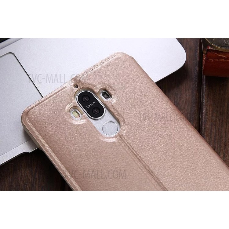 Case Huawei Mate 9 / Pre-order * เคสหนัง 1 ช่องหน้าต่าง แม่เหล็กพลิกดูสมาร์ท 360เต็มปก *