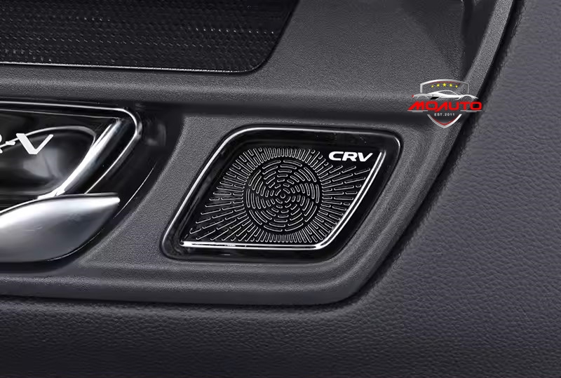 ครอบสแตนเลทดำเงาภายใน CR-V G6