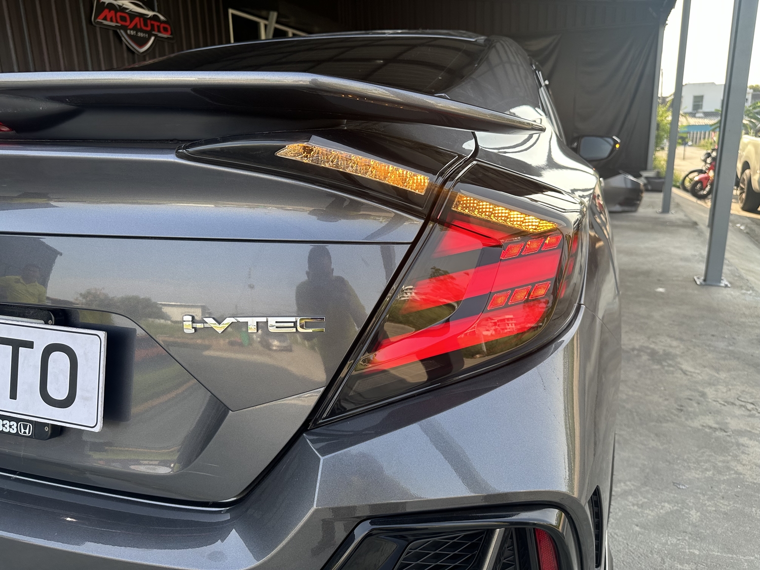 ไฟท้าย FULL LED ทรง MUGEN CIVIC FC 2016 - 2021