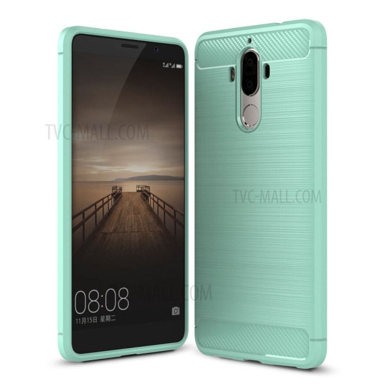 Case Huawei Mate 9 / Pre-order * เคสปกพื้นผิวขัดกับคาร์บอนไฟเบอร์เคลือบ *