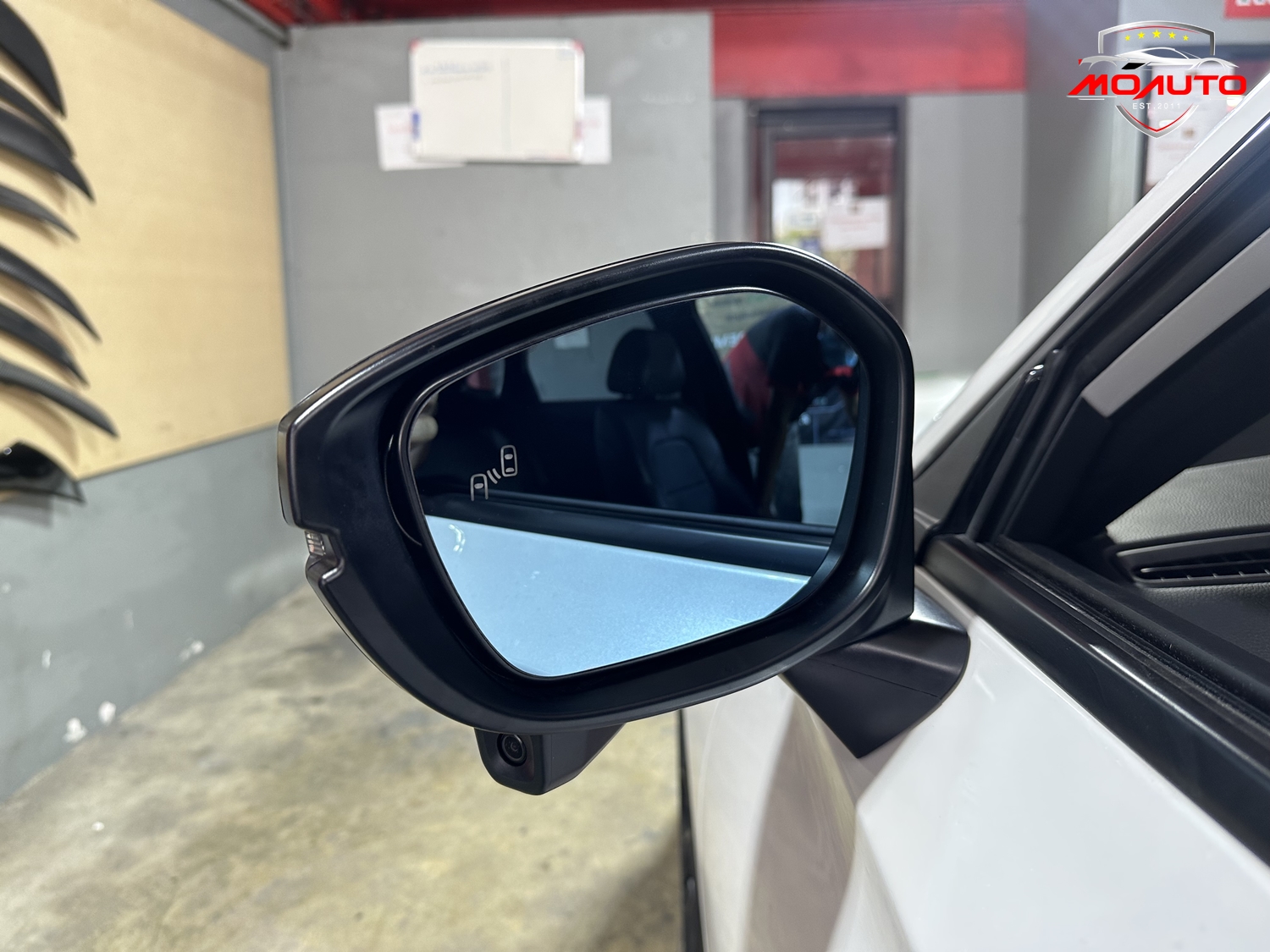 ชุดกระจกช่วยเตือนมุมอับสายตา V1 ( BSD ) CIVIC FE / FE e:HEV