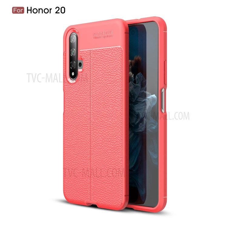 Case Huawei Nova 5T / Pre-order * เคสผิวลิ้นจี่เนื้อ TPU *