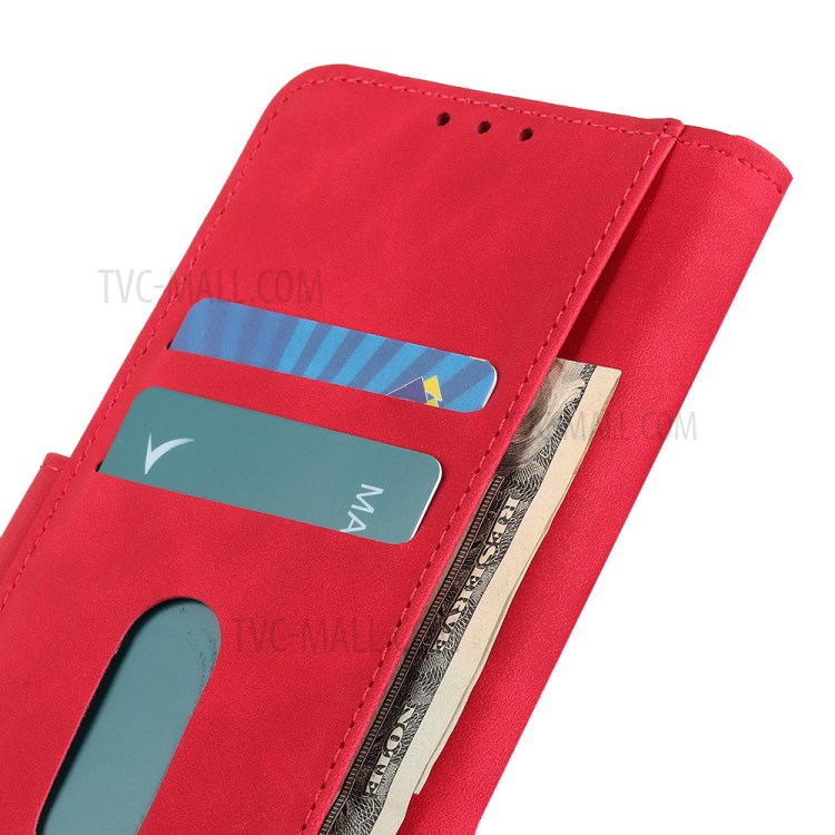 Case Huawei Nova 7 SE / Pre-order * KHAZNEH Retro Leather Wallet สไตล์กระเป๋า: 2 ช่องเสียบการ์ด + กระเป๋าเงินสด 1 *