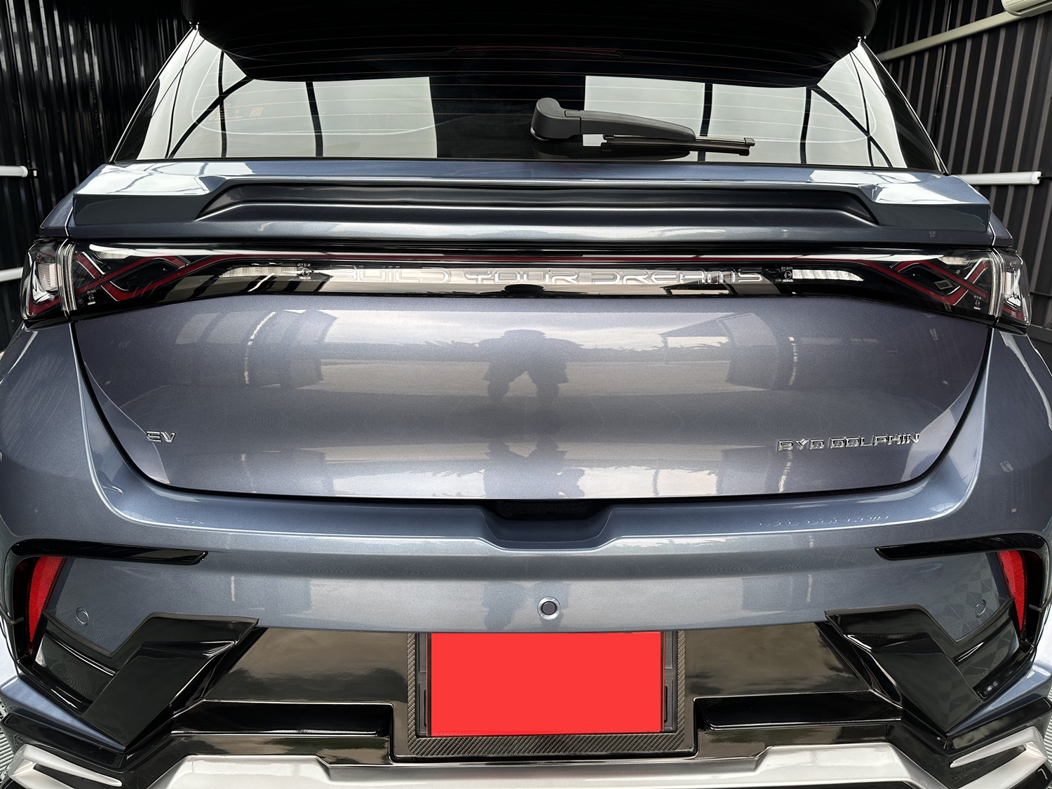 อักษร EV BYD DOLPHIN