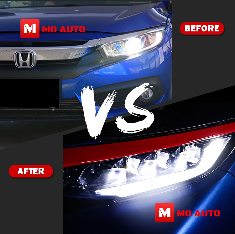 โคมไฟหน้า JS CIVIC FC/FK/MC 2019