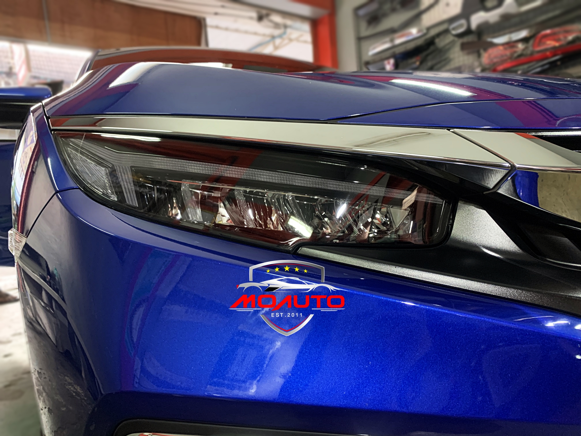 โคมไฟหน้า LED ทรง Audi Style CIVIC FC / FK 2016-2021