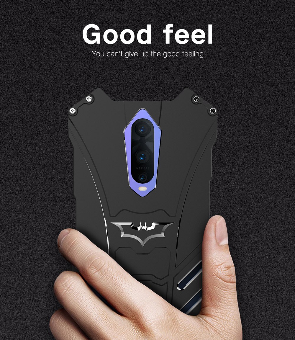 Case OPPO R17 Pro / Pre-Order * R-JUST เคส Bumper หรูหราใหม่เกราะโลหะอลูมิเนียม *