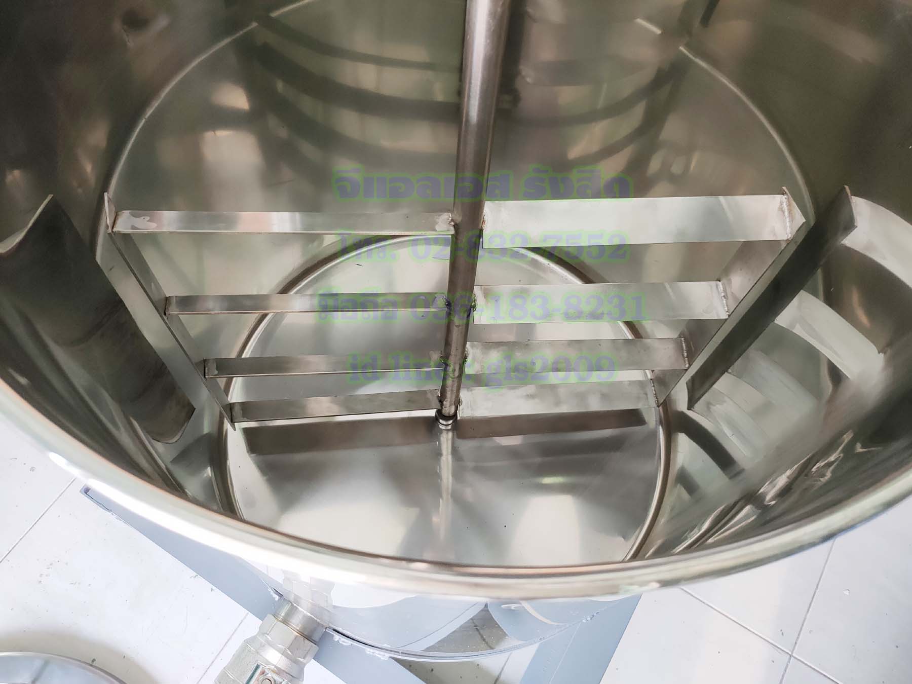 เครื่องผสมของเหลว100ลิตร1แรง