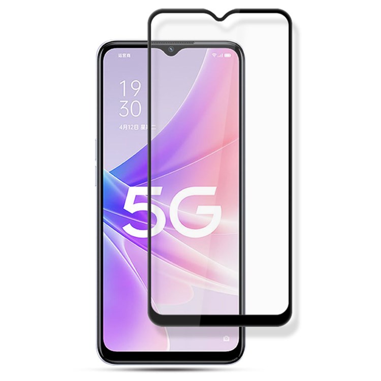 กระจกกันรอย OPPO A77 5G # Pre - Order * MOCOLO การพิมพ์ผ้าไหมกาวเต็มกระจกนิรภัยเสริมความแข็งแรงรองป้องกันรอยขีดข่วน *