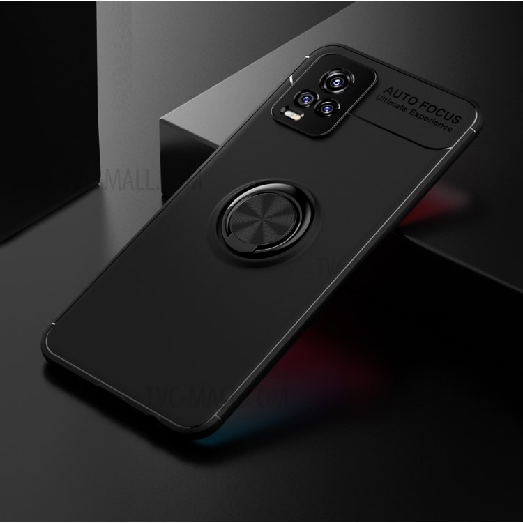 Case Vivo V20 # พร้อมส่ง * เคส TPU แบบวงแหวนโลหะ 360 องศาพร้อมแผ่นแม่เหล็กในตัว *