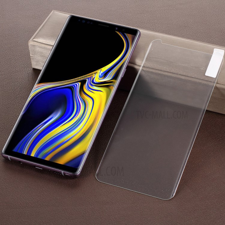 กระจกนิรภัย Samsung Galaxy Note9 / Pre-Order * ทำจากกระจกนิรภัย 9H กาวนาโนสโคปถูกดูดซับอย่างเต็มที่ ป้องกันรอยขีดข่วนได้อย่างยอดเยี่ยม *