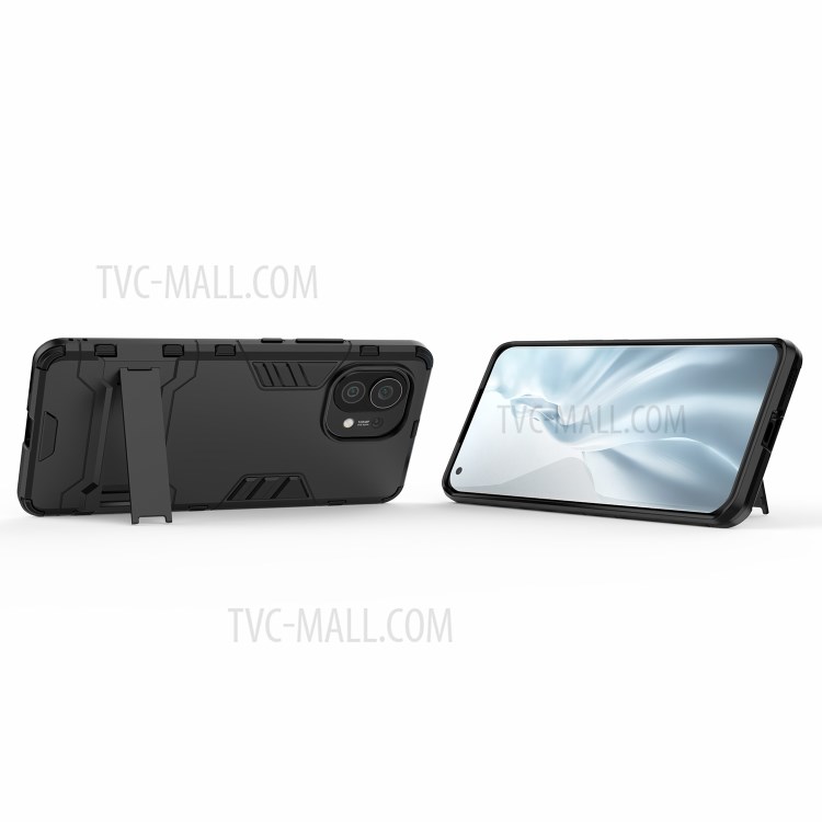 Case Xiaomi Mi 11 5G # Pre-Order * เคส 2-in-1 Plastic + TPU Combination Kickstand เคสแบบไฮบริด *