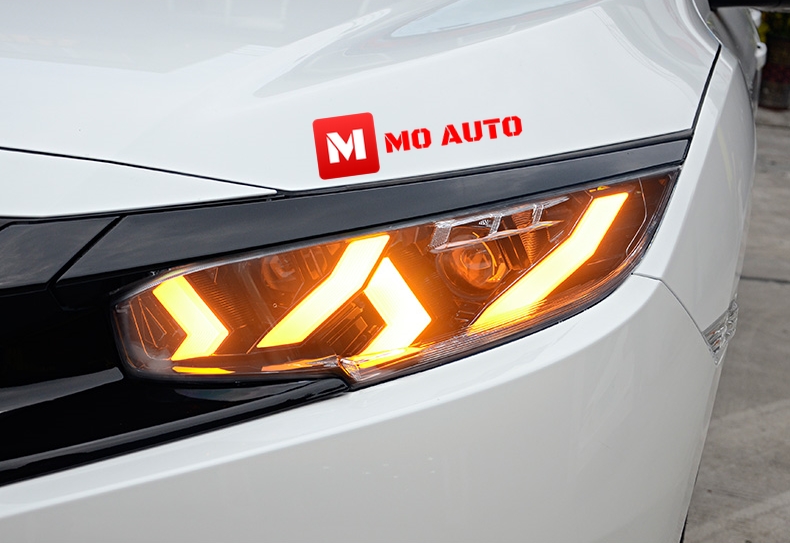 โคมไฟหน้า LED CIVIC FK ทรง Lamborghini Style
