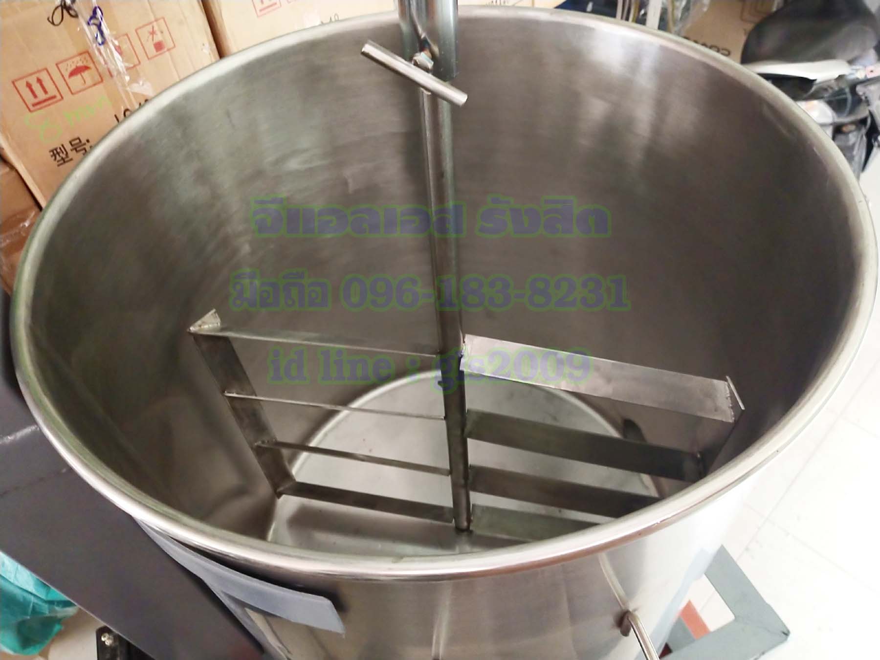 เครื่องผสมของเหลว100ลิตร1แรง