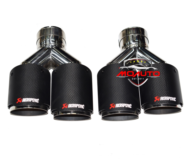 ปลายท่อกลม V1 Akrapovic Carbon BMW G30