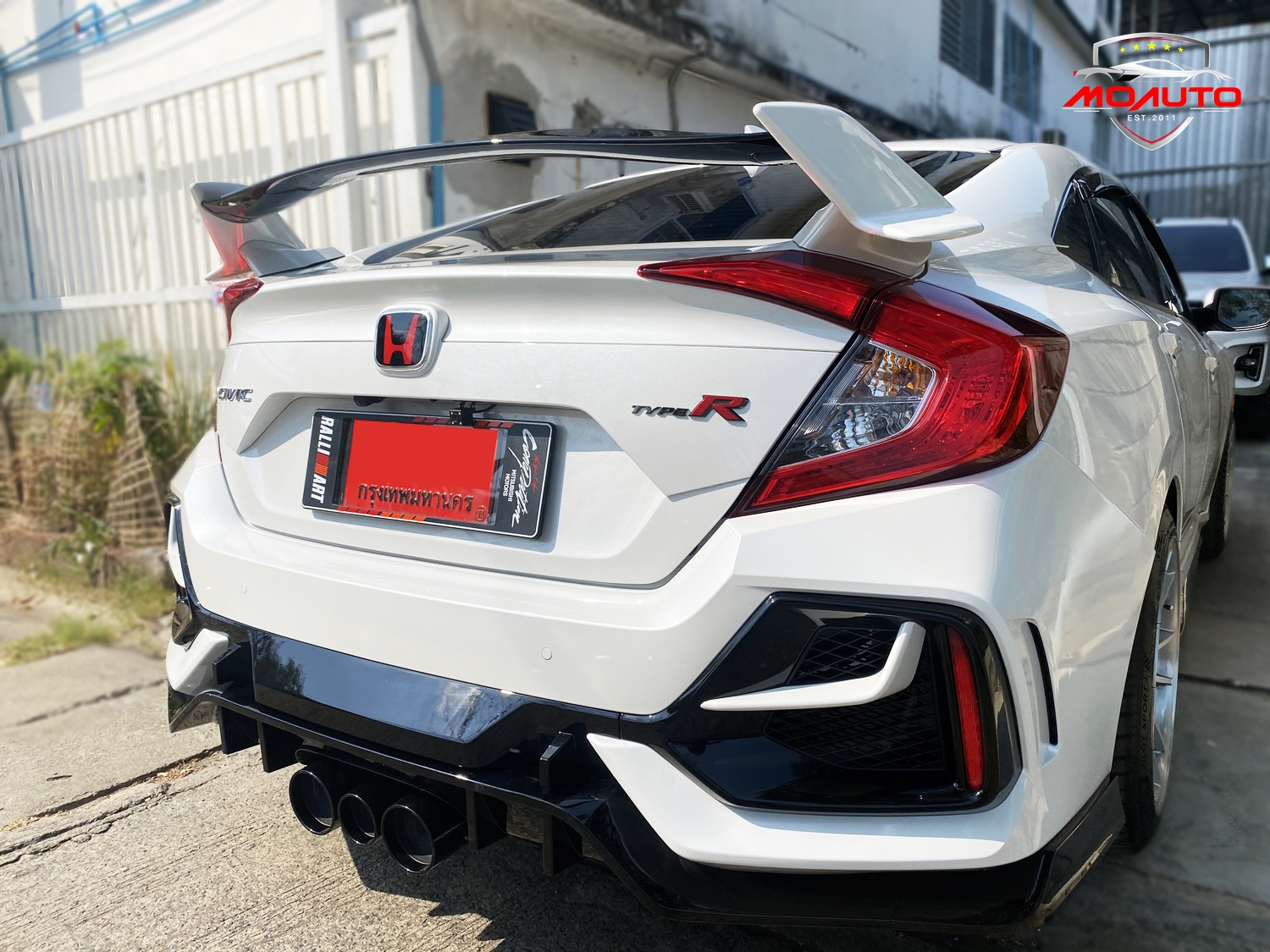 ชุดแต่ง TYPE-R สำหรับ CIVIC FC 2016-2021 (แบบเปลี่ยนกันชน)